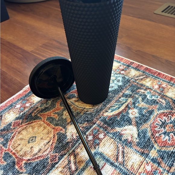 Starbucks 2021 Black Matte Studded Venti Tumbler - 24 oz - Picture 4 of 7